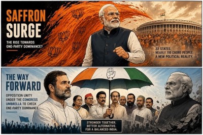 Saffron Surge: Oppn Needs to Come under Cong ‘Umbrella’ to Check One-Party Dominance