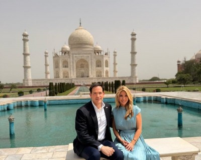 Marco Rubio joins Trump, JD Vance on list of Taj Mahal visitors. Check out images