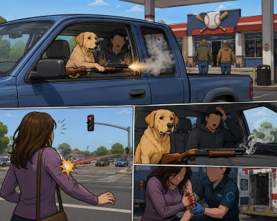 US: Dog 'accidentally' fires shotgun inside moving pickup at gas station, woman hurt