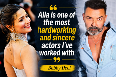 ‘Amazing to see an Indian action film featuring two women’: Bobby Deol on Alpha and going toe-to-toe with Alia Bhatt