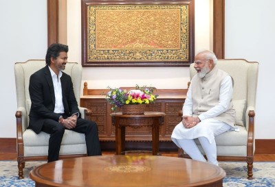 Vijay meets PM Modi in Delhi; raises Mekedatu Dam row, Tamil anthem demand