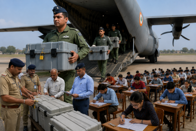 Indian Air Force roped in to transport NEET UG re-exam papers after leak row: Dharmendra Pradhan