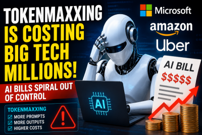 ‘Just keep prompting’ is costing big tech millions — the rise of AI ‘tokenmaxxing’