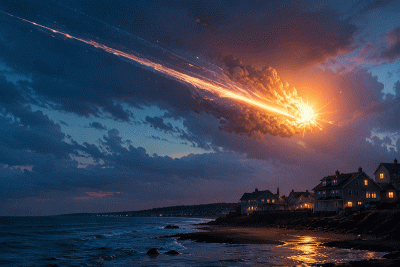 Meteor explodes with 300-ton TNT force, shaking parts of Massachusetts