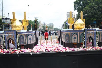 In Images: Kolkata marks Ashura with solemn Muharram processions