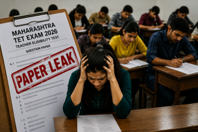 Fresh paper leak rocks India: Maharashtra TET postponed a day before exam, over 4 lakh aspirants affected