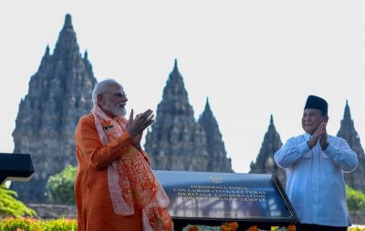 In Images: PM Modi launches Prambanan Temple Conservation Project in Indonesia