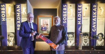 In Images: PM Modi and Anthony Albanese's special cricket connect at Melbourne Cricket Ground