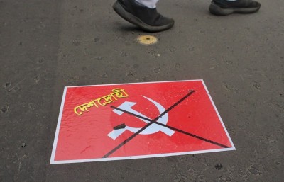 In Images: BJP holds Tiranga Yatra in Kolkata amid tensions after NEET protest violence