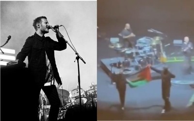 Singapore bans British band Massive Attack members over pro-Palestine flag, chants during live concert