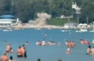 Drone horror at Russian beach: Seven killed as tourists watch in shock