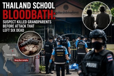 Thailand school bloodbath: Suspect killed grandparents before attack that left six dead