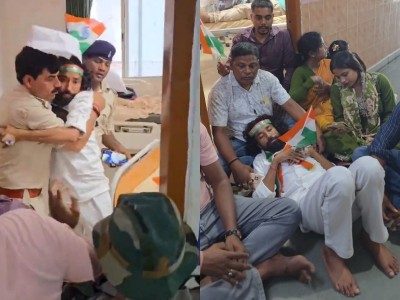 Jharkhand's fasting activist Devendra Nath Mahto clashes with police at Ranchi hospital, alleges chest injury