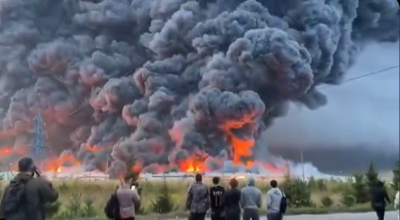 One of Kyiv's largest aerial attacks:Russia claims 822 Ukrainian drones downed, apocalyptic blaze videos go viral