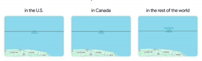 Lake Ontario turns to ‘Lake America’ on Google Maps in US; Here’s what Canadian users see
