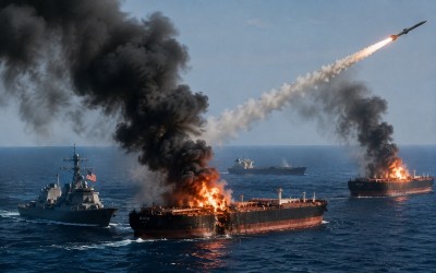 US says it destroyed 3 Iranian oil tankers after IRGC missile attacks on navy ships