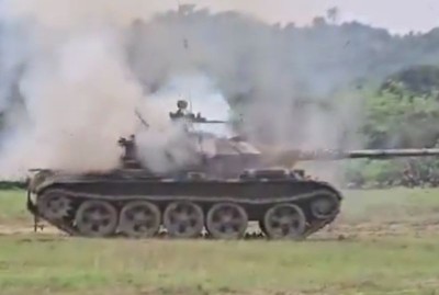 Bangladesh Army tank explodes during firing exercise, two soldiers killed