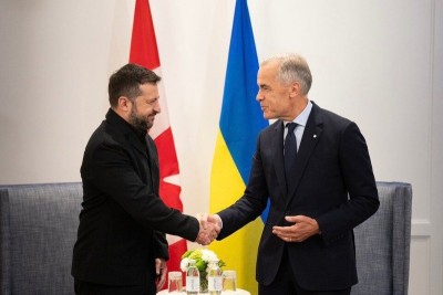 Canada, Ukraine sign 100-year partnership as Carney pledges more air defence support