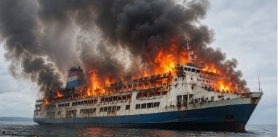 Horror at China shipyard as cargo ship catches fire, 25 dead