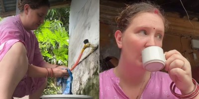 From Atlanta to Bihar village: American woman’s ‘simple Indian life’ with chai, dal and handwashing clothes goes viral