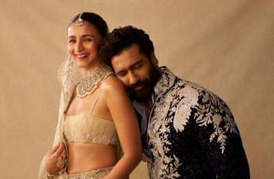 ‘Always fun when you’re around’: Alia Bhatt and Vicky Kaushal steal the show at Manish Malhotra’s Mijwan showcase