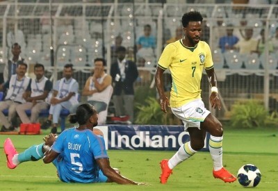 In Images: Brazil dominate India 4-0 in Kolkata friendly