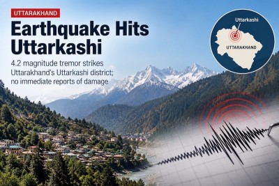 4.2-Magnitude Earthquake Hits Uttarakhand’s Uttarkashi