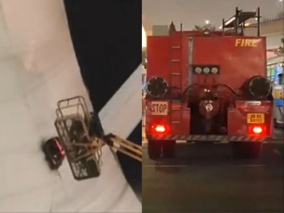 Fire breaks out at restaurant atop Biswa Bangla Gate in Kolkata's New Town; all occupants evacuated