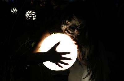 In Images: Kolkata embraces Halloween with spooky costumes, eerie decorations and festive cheer
