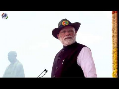 PM Modi participates in Rashtriya Ekta Diwas celebrations at Statue of Unity, Gujarat