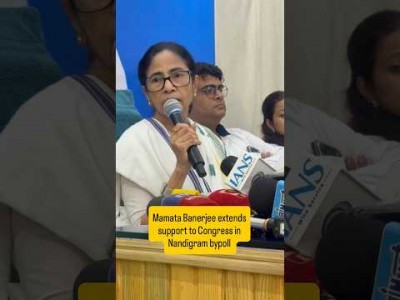 Mamata Banerjee backs Congress candidate in Nandigram bypoll