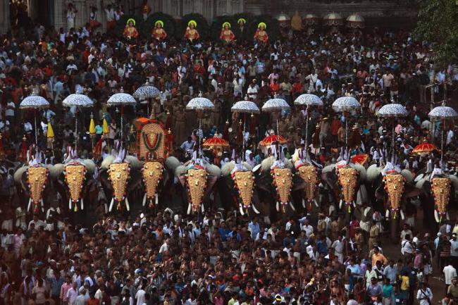 Thrissur in Kerala gets ready for its Pooram, strict regulations on fireworks being enforced 