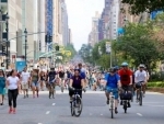 Enjoy NYC's open spaces during the Citi Summer Streets Festival in August