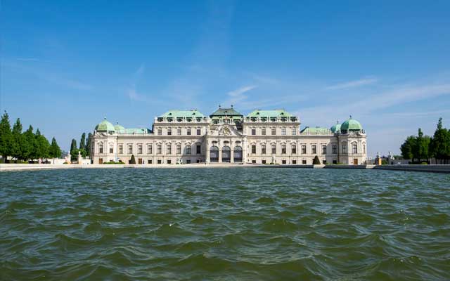 Belvedere Palace in Vienna Â© Vienna Tourist Board Christian Stemper