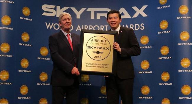 Changi Airport Singapore achieves 2018 World Airport Awards