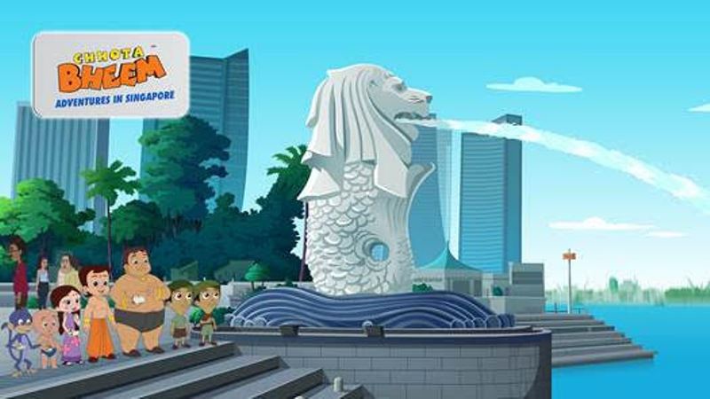 The Singapore Tourism Board, in partnership with Voot Kids, presents “Chhota Bheem – Adventures in Singapore”