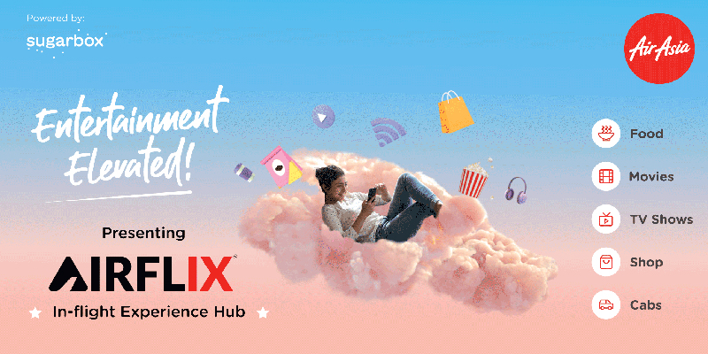 AirAsia India partners with Sugarbox to launch ‘AirFlix’