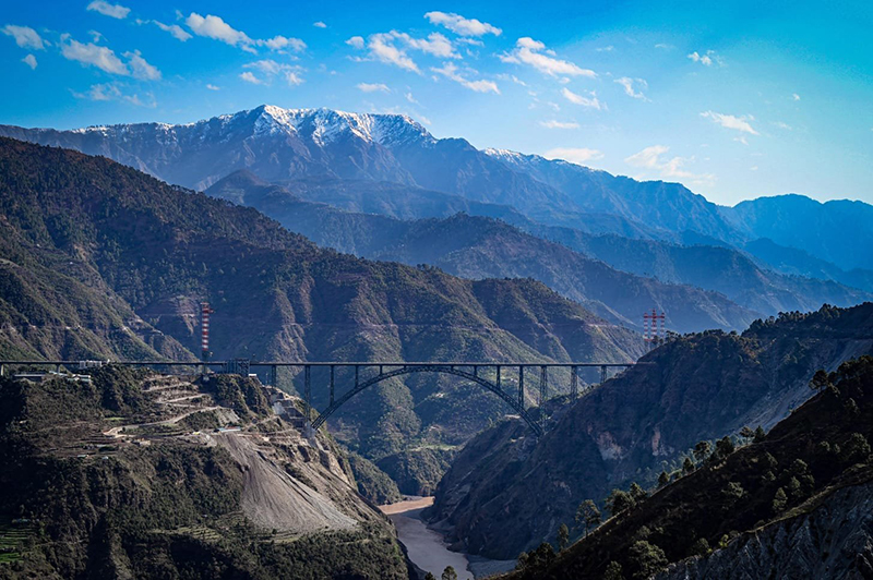 CNN Travel writes about India's 'taller than Eiffel Tower' Chenab railway bridge in Kashmir