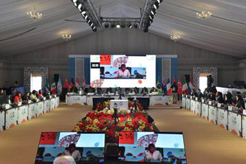 Inaugural session of the 1st G-20 Tourism Working Group Meeting held at Rann of Kutch in Gujarat day