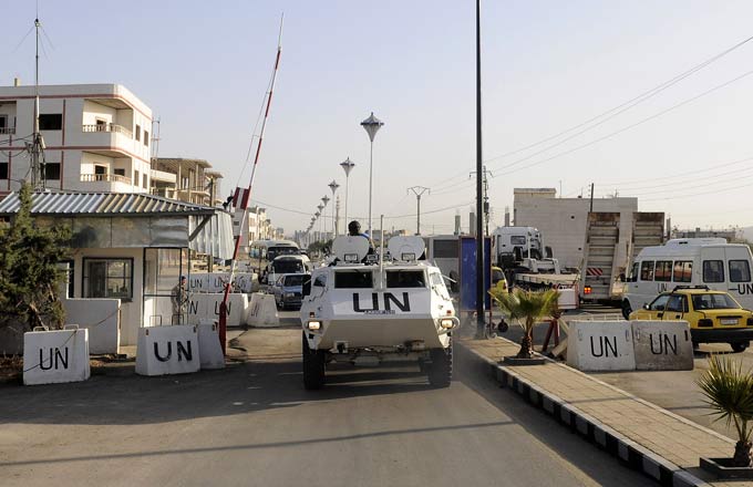 UN peacekeepers detained by armed group amid fighting in Golan Heights