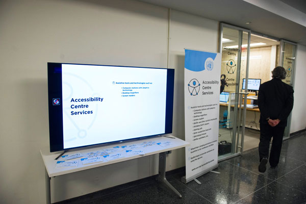 Improving system for person with disabilities good for all says US advocate on tour of UN accessibility centre