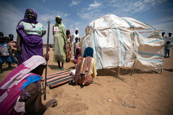 African Union-UN mission calls for restraint amid tensions at Darfur camp