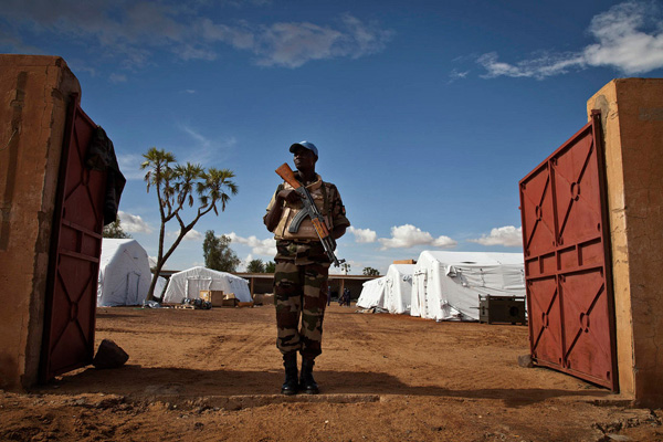 Ban 'outraged' by deadly attack on UN peacekeepers in Mali