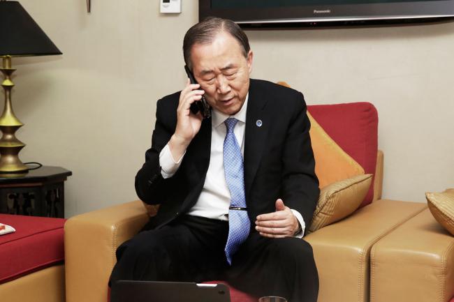 In phone call, UN chief congratulates Nigeriaâ€™s President-elect Buhari