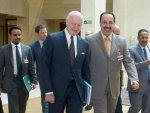 UN envoy on Syria meets Saudi minister