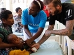 UNICEF Goodwill Ambassador David Beckham's Fund helps children in New Guinea