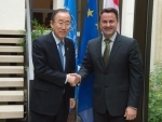 In Europe, UN chief praises Luxemburg's commitment on development issues