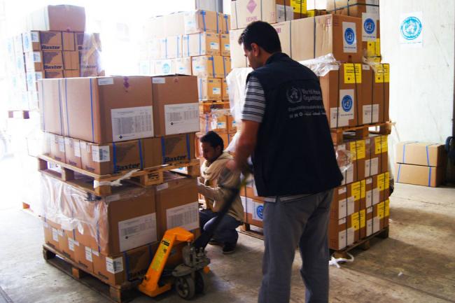 UN delivers medicine for 1.2 million people in war-ravaged central Yemen