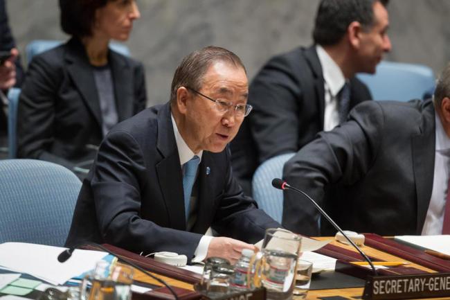 Security Council: UN chief urges negotiations between Israel and Palestine