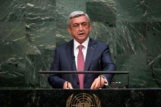 Armenian President reports to General Assembly on increasing tension with Azerbaijan